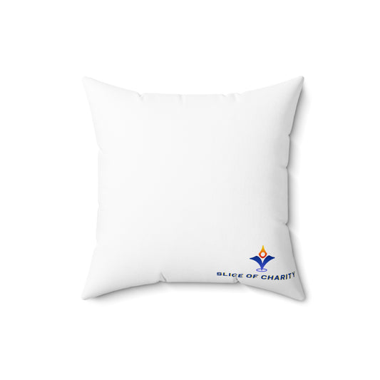 Spun Polyester Square Pillow