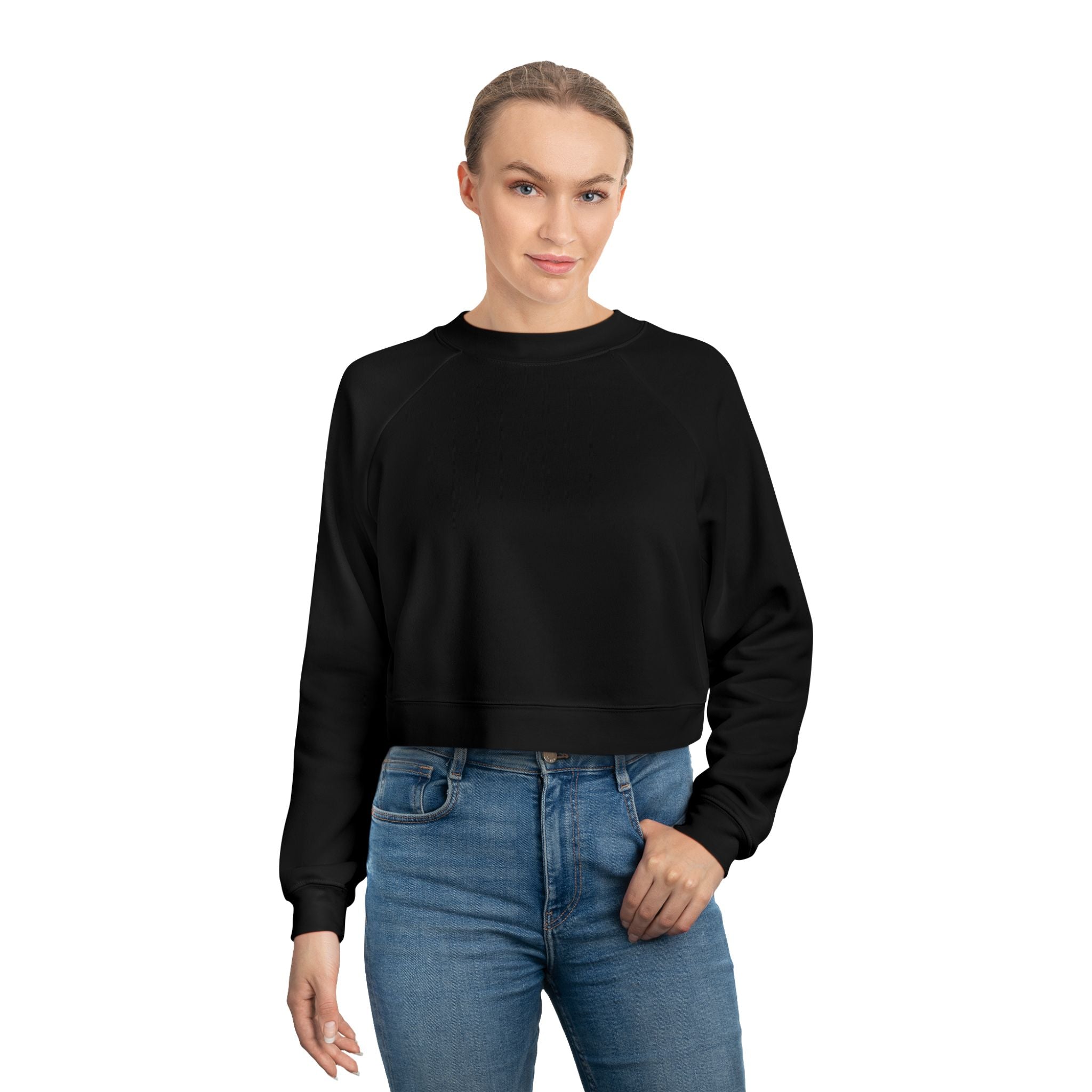 C&C Women's Cropped Fleece Pullover