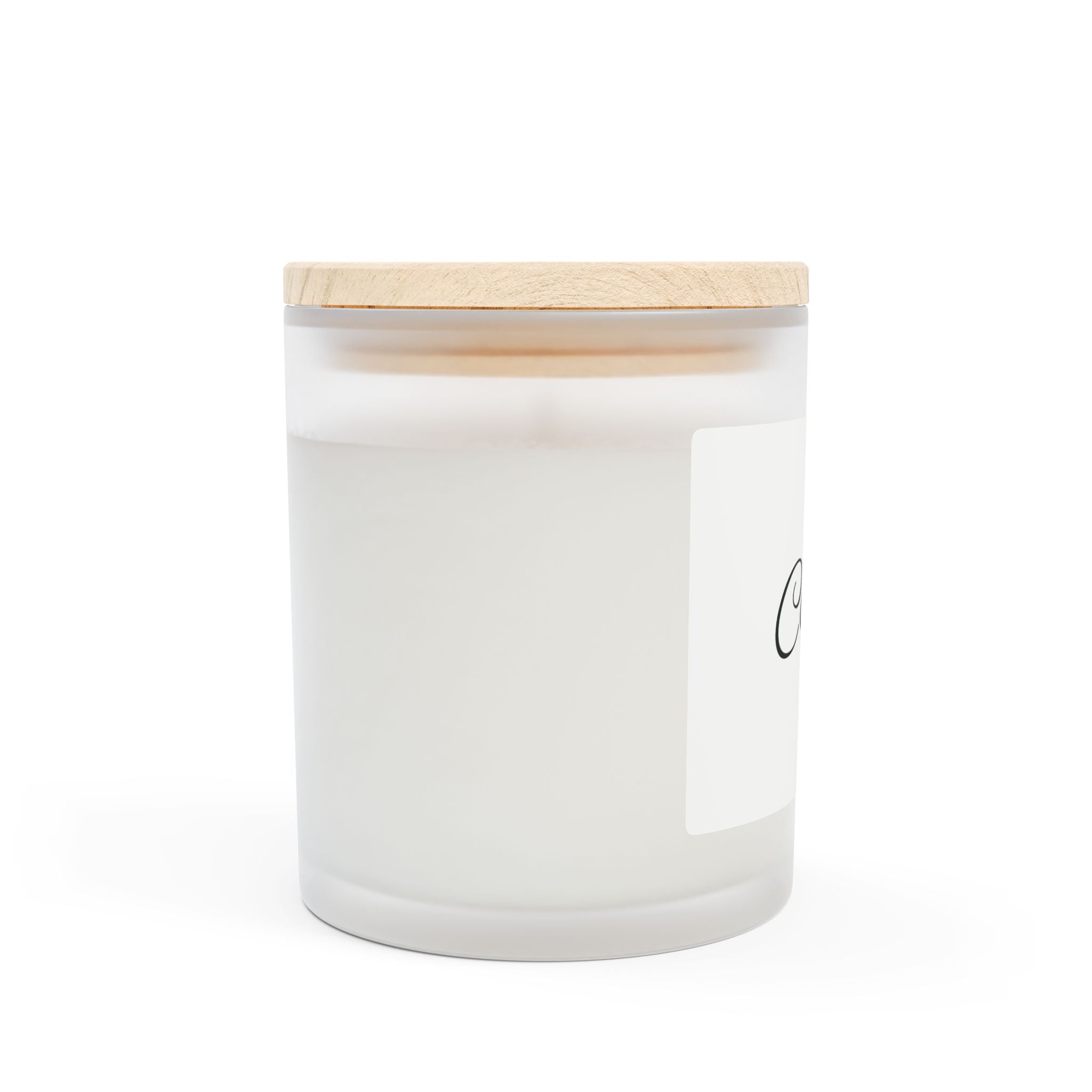 Frosted Glass Candle, 11oz