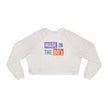 Women's Cropped Fleece Pullover