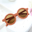 Children's Sunglasses Infant's Retro Solid Color Ultraviolet-proof Round Convenience Glasses Eyeglass For Kids Wholesale