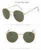 MYT_0306 Sunglasses Women 2020 Classic Vintage Oval Sun Glasses Eyewear Round Mirror Small Metal Frame Oculos De Sol Gafas UV400