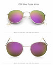 MYT_0306 Sunglasses Women 2020 Classic Vintage Oval Sun Glasses Eyewear Round Mirror Small Metal Frame Oculos De Sol Gafas UV400