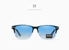 KDEAM All Matching Square Polarized Sunglasses For Men Women TR90 Material Frame Spring Hinges KD398