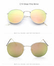 MYT_0306 Sunglasses Women 2020 Classic Vintage Oval Sun Glasses Eyewear Round Mirror Small Metal Frame Oculos De Sol Gafas UV400