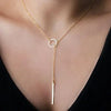 Double Layer Heart Pendant Chain Necklace Women Gold Color Choker Statement Necklaces Multilayer Bohemia Jewlery Gifts