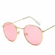 MYT_0306 Sunglasses Women 2020 Classic Vintage Oval Sun Glasses Eyewear Round Mirror Small Metal Frame Oculos De Sol Gafas UV400