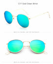 MYT_0306 Sunglasses Women 2020 Classic Vintage Oval Sun Glasses Eyewear Round Mirror Small Metal Frame Oculos De Sol Gafas UV400