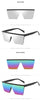 Oversized Square Sunglasses Baby Boys Girls Festival Punk Sun Glasses Fashion Eyeglasses Shades UV400 Oculos Sol