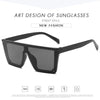 Oversized Square Sunglasses Baby Boys Girls Festival Punk Sun Glasses Fashion Eyeglasses Shades UV400 Oculos Sol