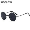 HOOLDW Vintage Small Round Kids Sunglasses Metal Frame Children Sun Glasses Boys Girls Baby UV400 Goggles Glasses Oculos De Sol