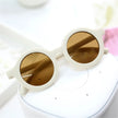 Children's Sunglasses Infant's Retro Solid Color Ultraviolet-proof Round Convenience Glasses Eyeglass For Kids Wholesale