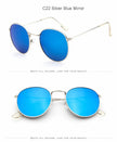 MYT_0306 Sunglasses Women 2020 Classic Vintage Oval Sun Glasses Eyewear Round Mirror Small Metal Frame Oculos De Sol Gafas UV400