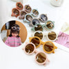 Children's Sunglasses Infant's Retro Solid Color Ultraviolet-proof Round Convenience Glasses Eyeglass For Kids Wholesale