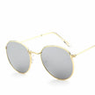 MYT_0306 Sunglasses Women 2020 Classic Vintage Oval Sun Glasses Eyewear Round Mirror Small Metal Frame Oculos De Sol Gafas UV400