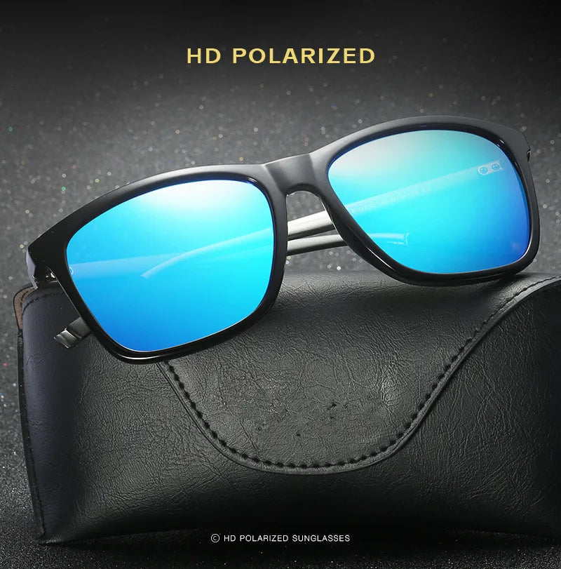 ZXWLYXGX Brand Men Aluminum Sunglasses Polarized UV400 Mirror Male Sun Glasses Women For Men Oculos de sol