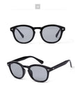 Classic Johnny Depp Round Sunglasses Women Retro Rice Nail Small Oval Sun Glasses Men TONY Blue SunGlasses Ocean Lens UV400