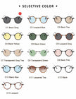 Round Sunglasses For Men Women Retro  Steampunk Sun Glasses Male Female Brand Designer Metal Frame Eyewear Shades Oculos De Sol