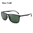 POLARKING Brand Metal Designer Polarized Sunglasses For Driving Men Oculos Square Sun Glasses For Men's Fashion Travel Eyewear