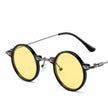 Round Sunglasses For Men Women Retro  Steampunk Sun Glasses Male Female Brand Designer Metal Frame Eyewear Shades Oculos De Sol