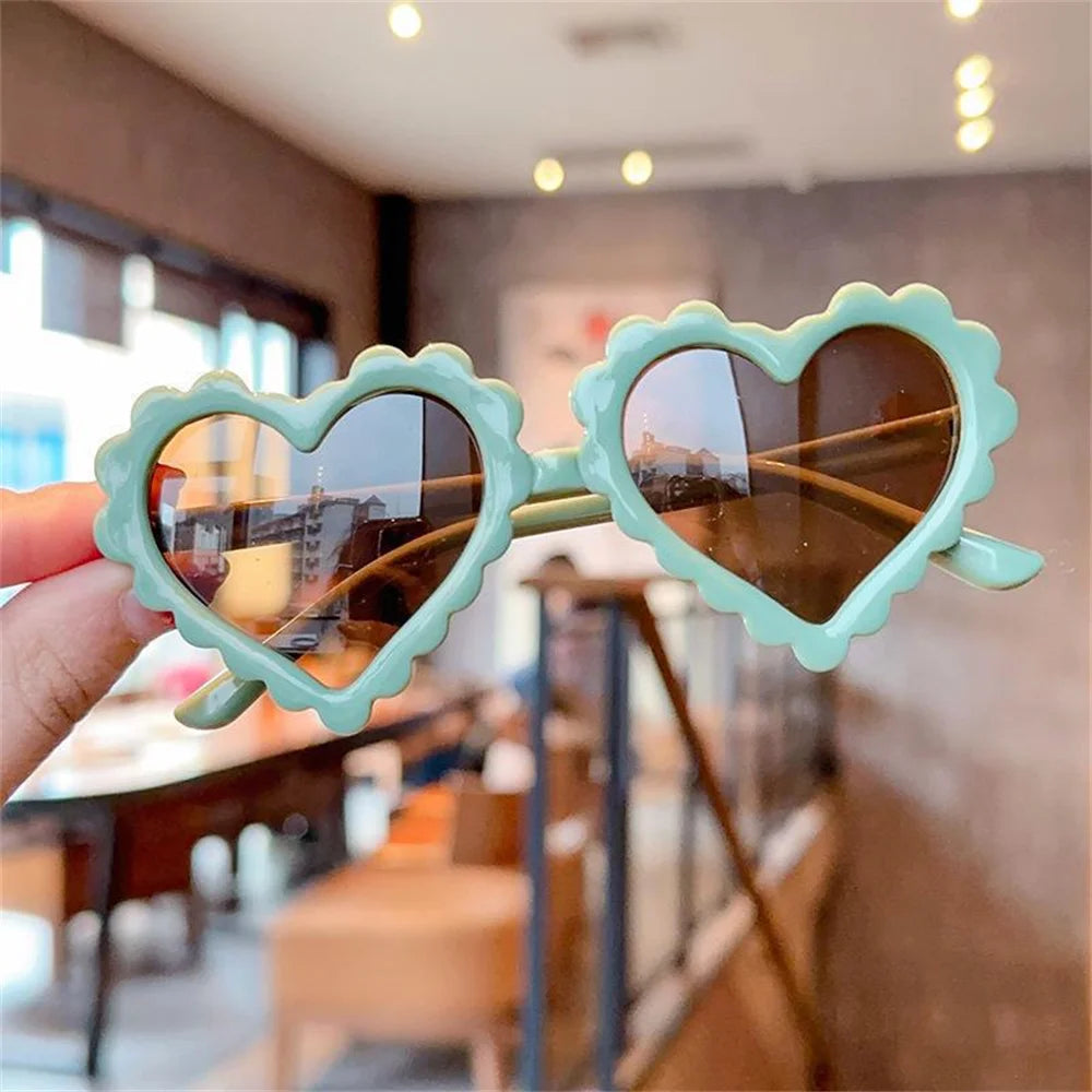 Children's Sunglasses Infant's Retro Solid Color Ultraviolet-proof Round Convenience Glasses Eyeglass For Kids Wholesale