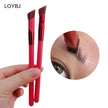 LOYBJ Wild Eyebrow Brush Multifunction Simulated Eyebrow Hair Makeup Brush Contour Eyeshadow Concealer Square Make Up Brushes