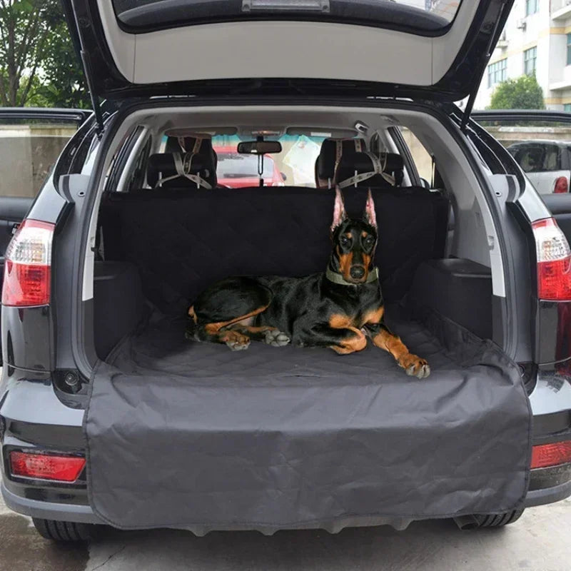 Waterproof Oxford Cloth Pet Mat for SUV Car Trunk Cargo Liner Whole Cover Solid Anti-skid Car Dog Carriers Travel Accessories