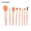 5/10/12PCS Mini Makeup Brushes Pro Brush Set Powder EyeShadow Blending Eyeliner Eyelash Eyebrow Make up Beauty Cosmestic Brushes