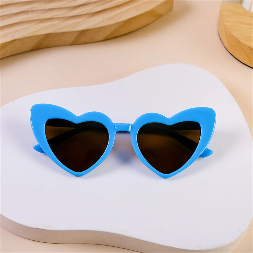 Children's Sunglasses Infant's Retro Solid Color Ultraviolet-proof Round Convenience Glasses Eyeglass For Kids Wholesale